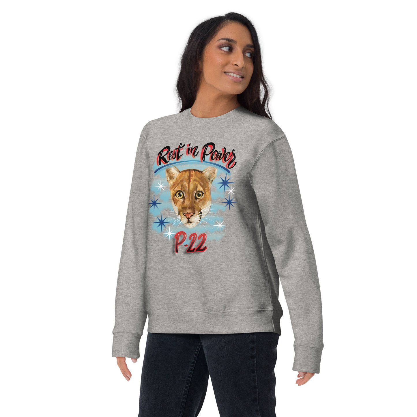 RIP P-22 Airbrush Unisex Premium Sweatshirt