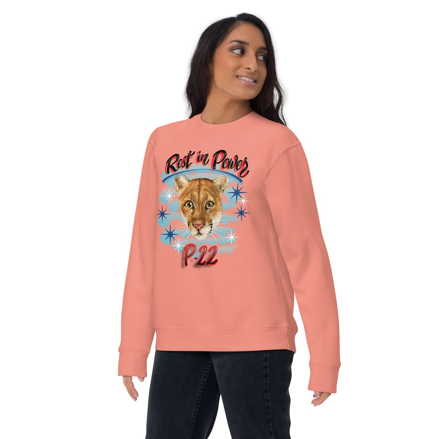 RIP P-22 Airbrush Unisex Premium Sweatshirt