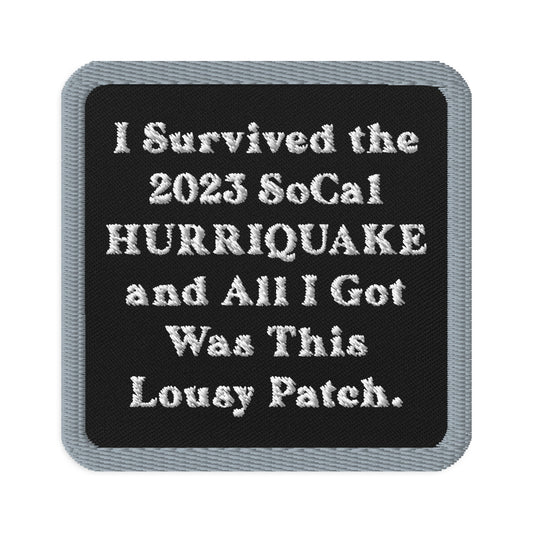 HURRIQUAKE Patch