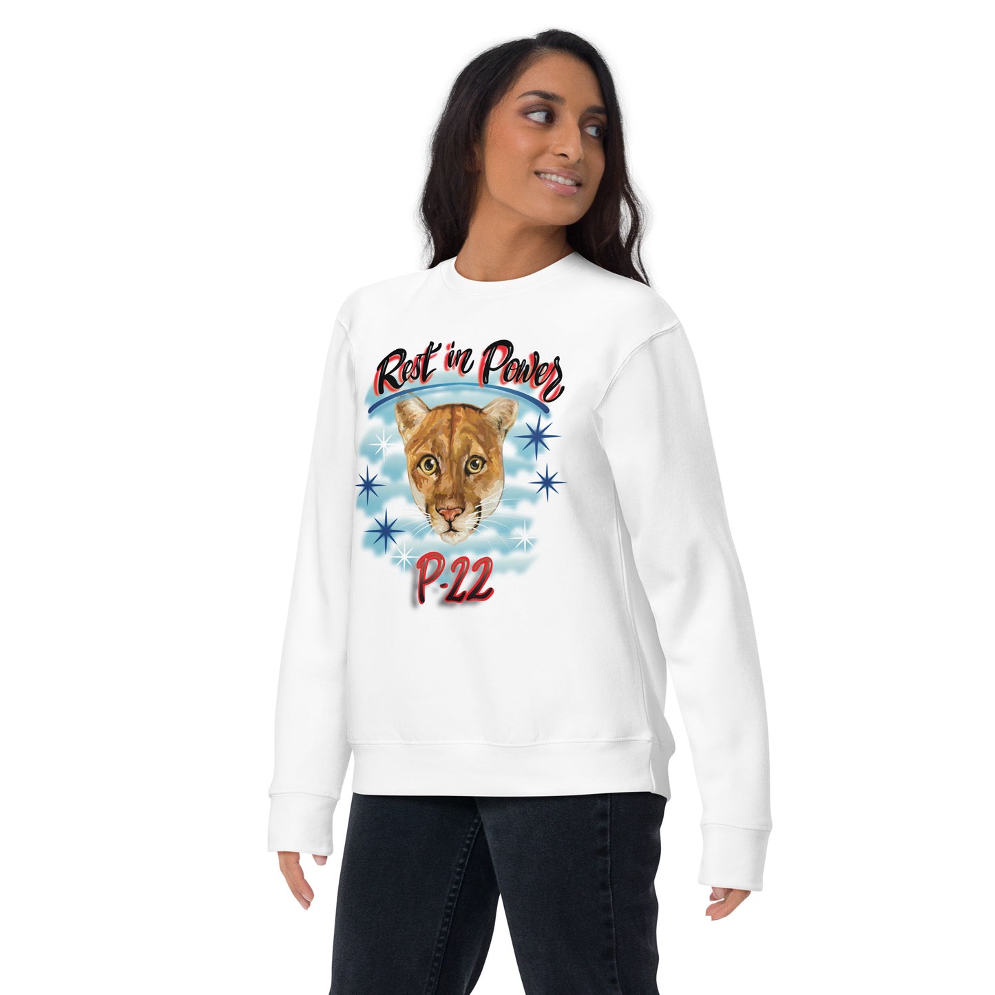 RIP P-22 Airbrush Unisex Premium Sweatshirt