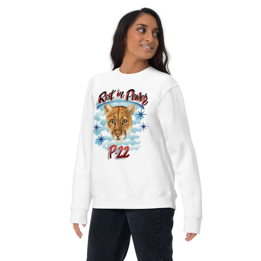 RIP P-22 Airbrush Unisex Premium Sweatshirt